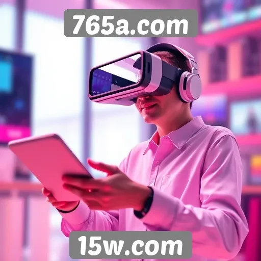 Integração de tecnologia de realidade aumentada em 765a.com