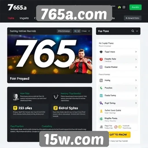 Análise das funcionalidades do site 765a.com